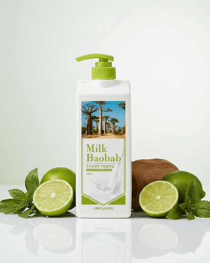 Revitalizing Lime & Basil Hair Mask with Vitamin-5 Complex for Ultimate Shine and Nourishment