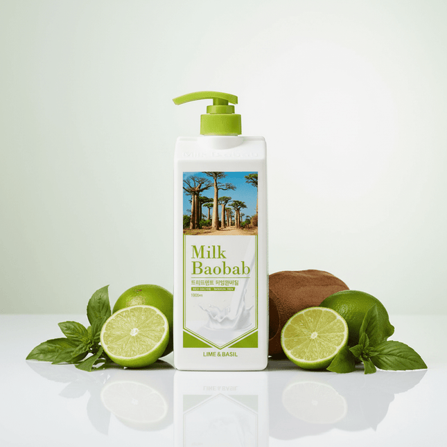 Revitalizing Lime & Basil Hair Mask with Vitamin-5 Complex for Ultimate Shine and Nourishment