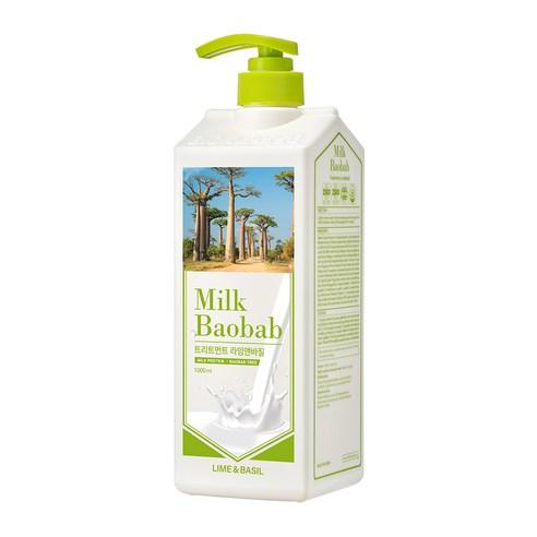 BIOKLASSE MILK BAOBAB Hair Treatment 1000ml #Lime & Basil