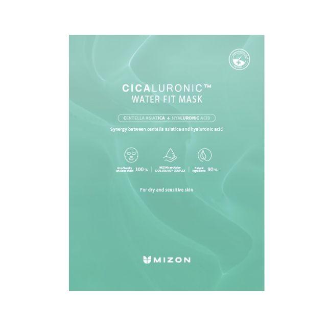 Cicaluronic Water Fit Mask - Centella & Hyaluronic Acid Hydrating Sheet Masks