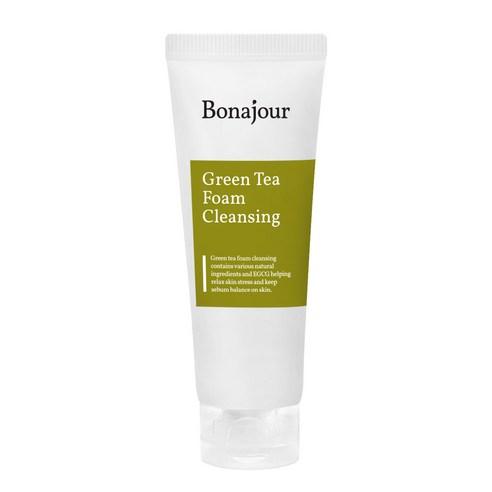 Green Tea Foam Cleanser for Sebum Control and Deep Cleansing