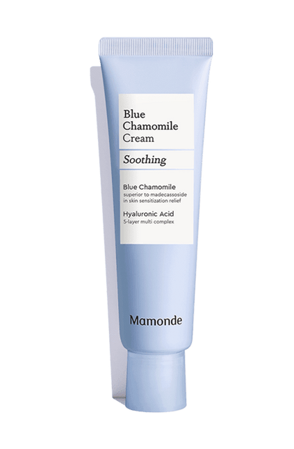 Soothing Blue Chamomile Moisturizing Cream for Sensitive Skin
