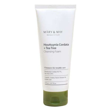 Pore-Refining Cleansing Foam with Houttuynia Cordata & Tea Tree - Skin Soothing Formula