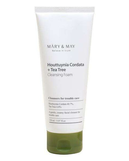 Pore-Refining Cleansing Foam with Houttuynia Cordata & Tea Tree - Skin Soothing Formula