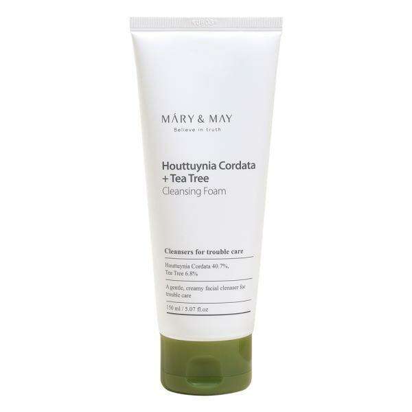 Pore-Refining Cleansing Foam with Houttuynia Cordata & Tea Tree - Skin Soothing Formula