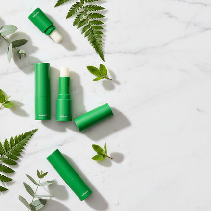 Vegan Lip Balm Duo: Hydrating Shea & Castor Oil Blend in Eco-Conscious Packaging - Two Stunning Shades