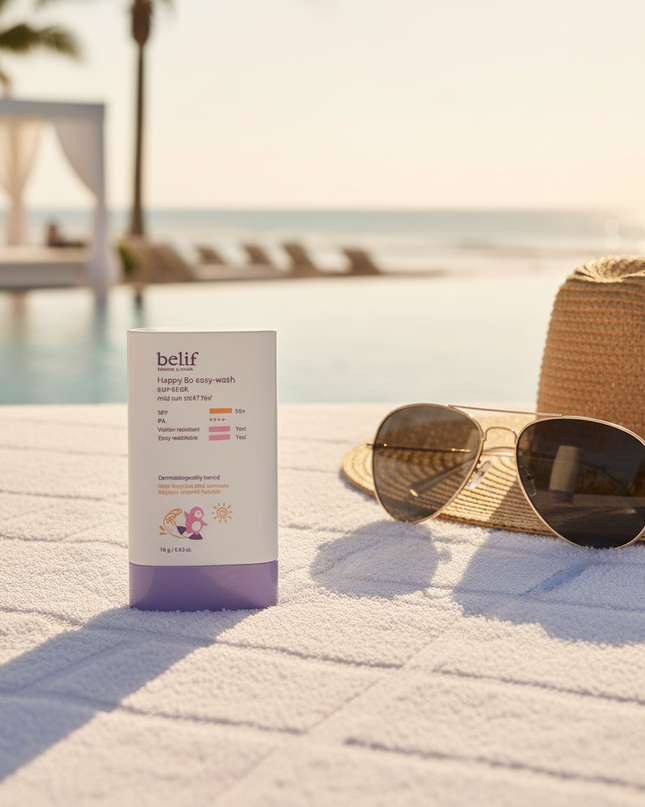 Ultimate SPF50+ Sun Shield Stick - Convenient Easy-Wash Sun Protection