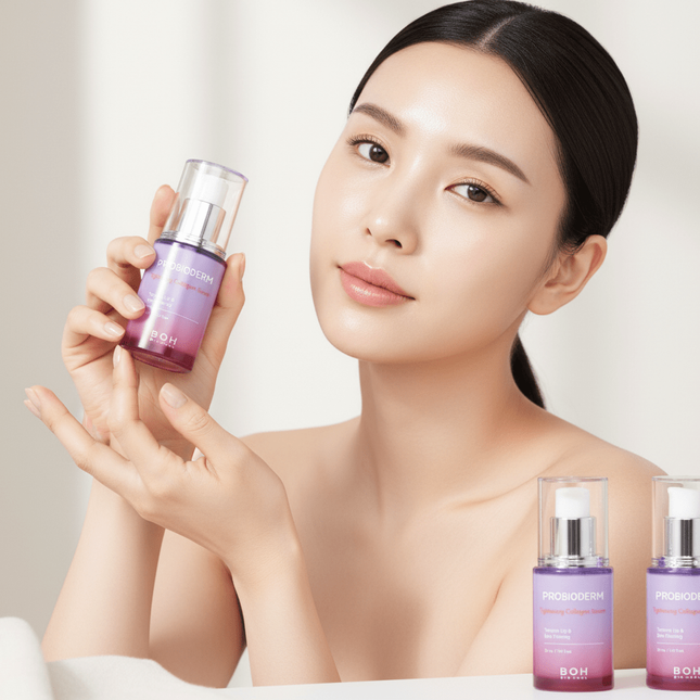 Radiant Youth Skincare Duo: BIO HEAL BOH Probioderm Collagen Serum Bundle for Glowing Skin