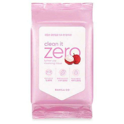 Lychee Radiance Makeup Remover Wipes - Nourishing Cleansing Cloths