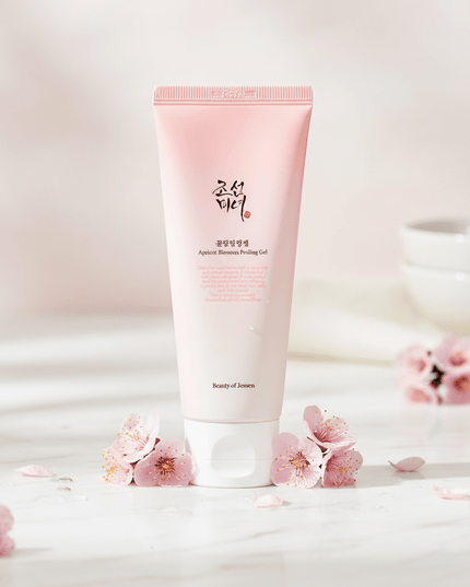Glow Revive: Apricot Blossom Exfoliating Gel for Radiant Skin