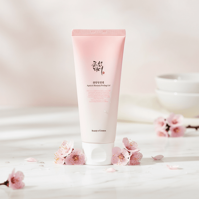 Glow Revive: Apricot Blossom Exfoliating Gel for Radiant Skin