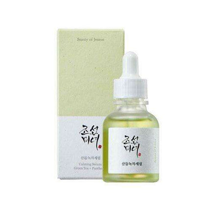 Soothing Green Tea & Panthenol Relief Serum - Gentle Elixir for Sensitive Skin