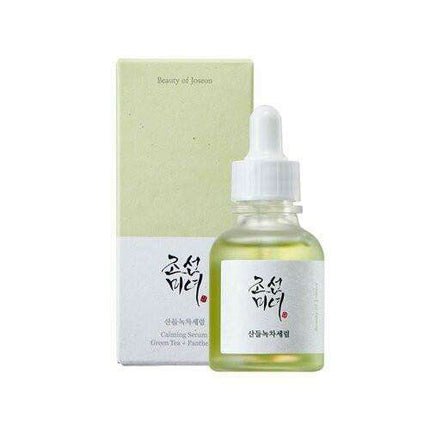 Soothing Green Tea & Panthenol Relief Serum - Gentle Elixir for Sensitive Skin