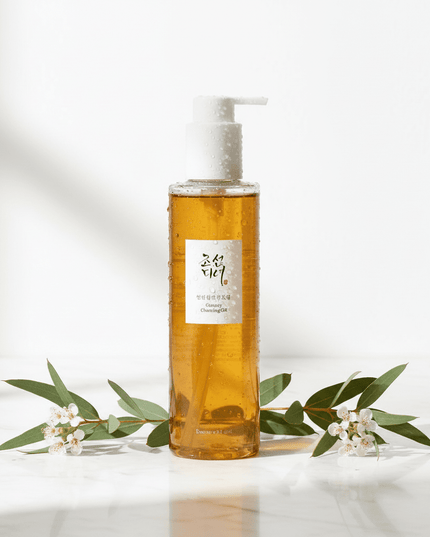 Ginseng-Enriched Radiance Cleansing Oil for Fresh Skin Rejuvenation