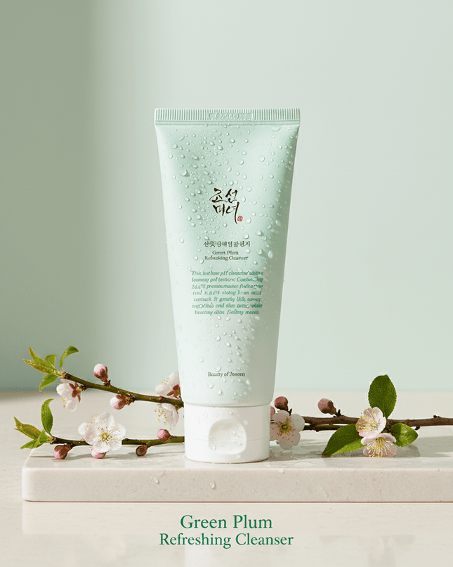 Plum Essence Hydrating Gel Cleanser - Nourishing and pH-Balanced Formula