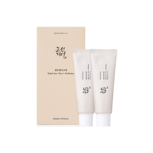 [Beauty of Joseon] Relief Sun: Rice + Probiotics (SPF50+ PA++++) Double Pack 50ml X 2ea