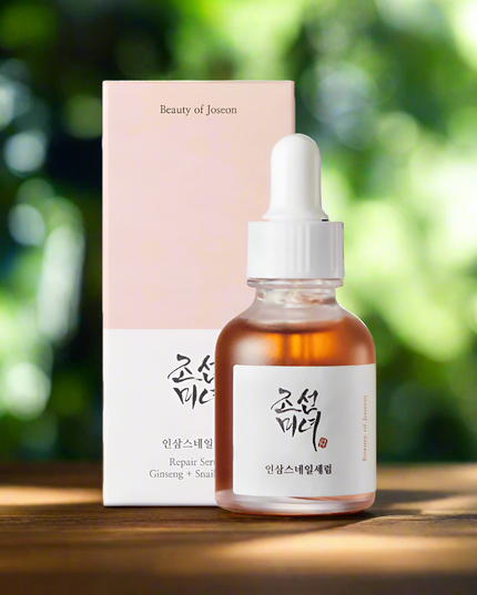 Youthful Glow Ginseng & Snail Mucin Renewal Serum for Radiant Skin