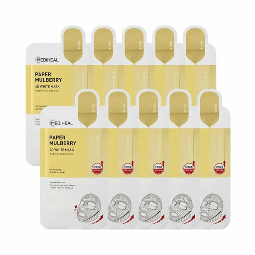 Radiant Glow White Foods Skin Brightening Mask Collection - 10 Pack