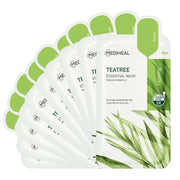 Tea Tree Essential Mask Sheet Set for Clear and Even Skin - 10 Pack