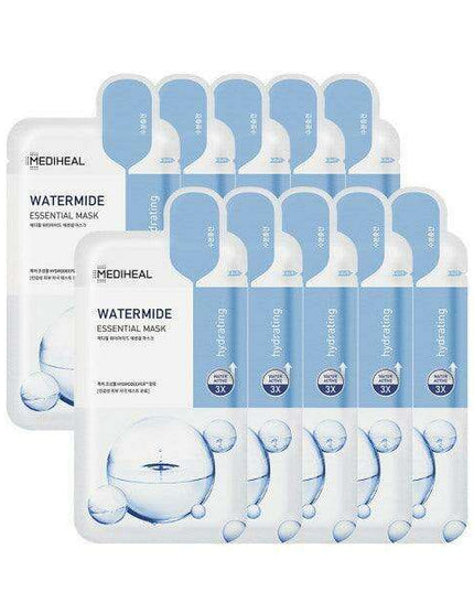 Hydration Revolution: MEDIHEAL Watermide Essential Mask Sheet 10-Pack
