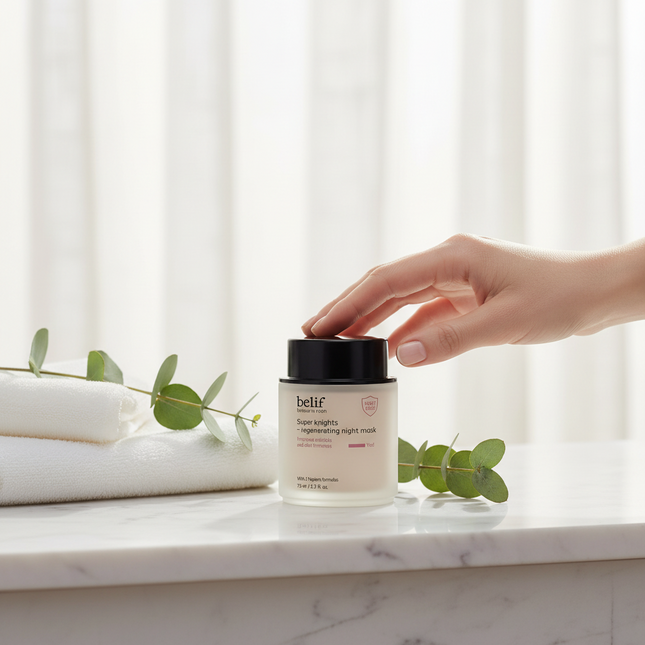 Revitalizing Overnight Skin Renewal Mask with NAPIERS Formula AA & Rosehip Seed Oil - 75ml