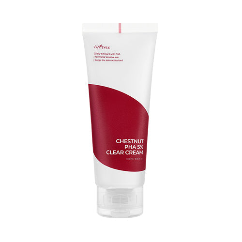 Radiant Chestnut Glow Cream with PHA 5% - Skin Rejuvenation and Pore Refinement