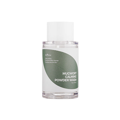 Soothing Mugwort Powder Wash for Gentle Skin Exfoliation