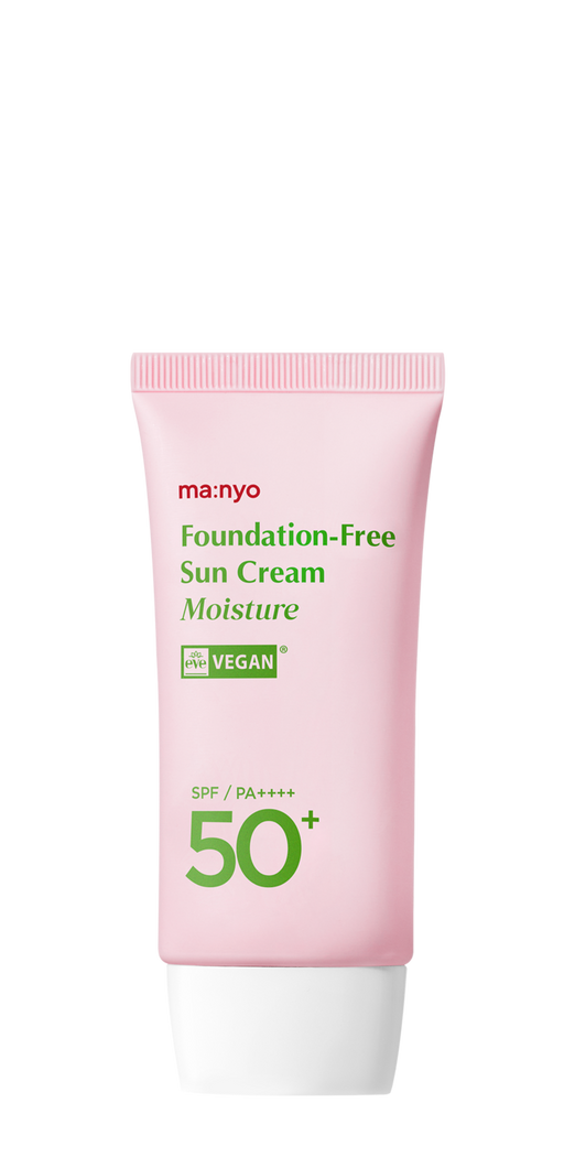 Radiant Skin Defense Sun Cream Moisture by MANYO FACTORY - SPF50+ PA++++ Foundation-Free Sun Protection