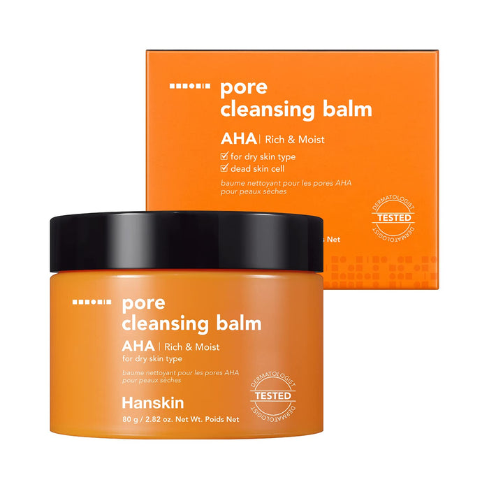AHA Pore Purifying Cleansing Balm by Hanskin - Skin Smoothing Exfoliation