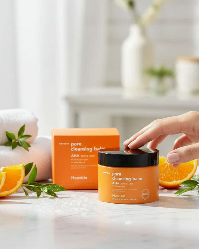 Refine Your Complexion with Hanskin AHA Pore Cleansing Balm