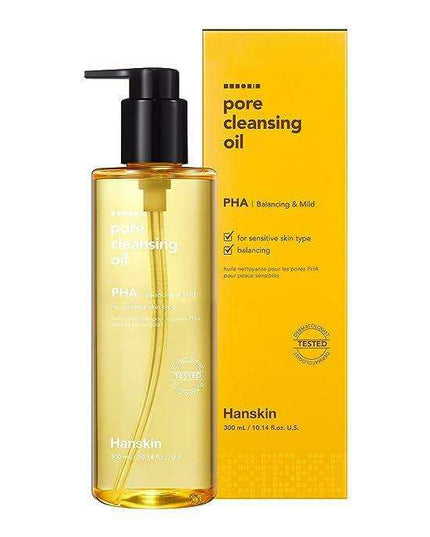PHA Cleansing Elixir: Gentle Makeup Remover & Exfoliating Solution by Hanskin