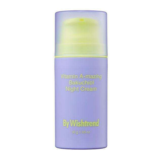 Overnight Rejuvenation Cream with Bakuchiol & Vitamin A - By Wishtrend 30g