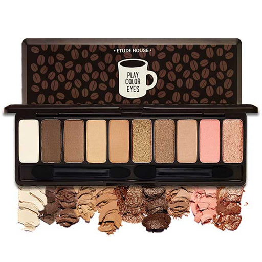 Coffee Roast Dreams 10-Color Eyeshadow Palette