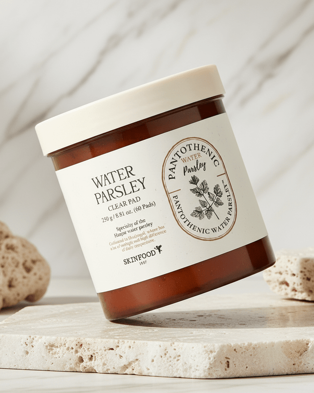 Soothing Hydration Pads with Water Parsley Extract for Sensitive Skin - Revitalize and Nourish