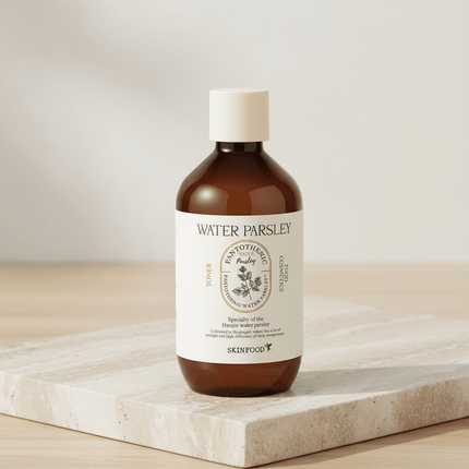 Revitalizing Hydration Toner with Water Parsley - SKINFOOD's Moisturizing Elixir for All Skin Types