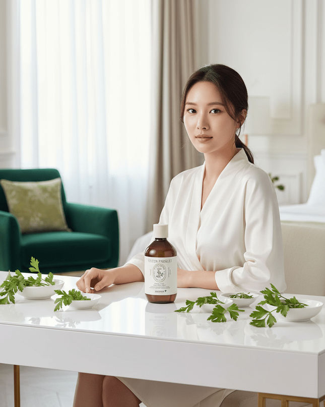 Revitalizing Hydration Toner with Water Parsley - SKINFOOD's Moisturizing Elixir for All Skin Types
