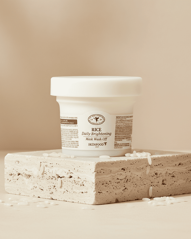 Glow-Enhancing Rice Bran Water Facial Mask - 210g