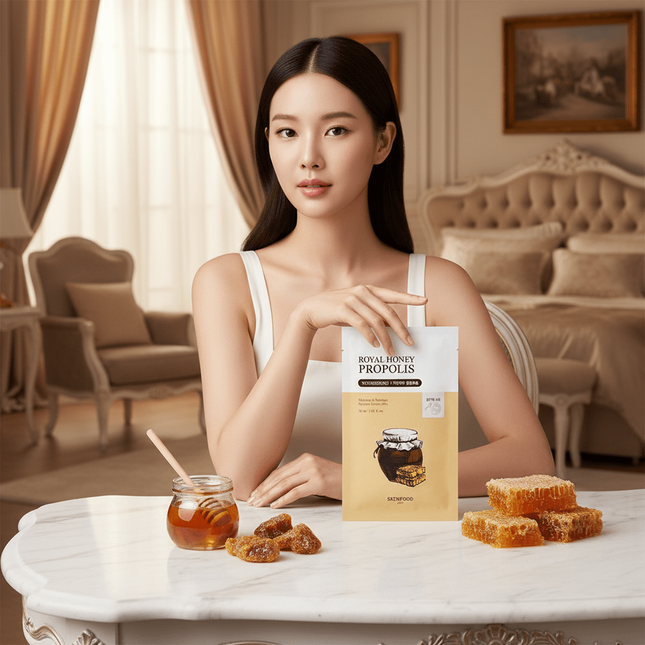 Honey Propolis Radiance Revival Mask - Ultimate Hydration Experience