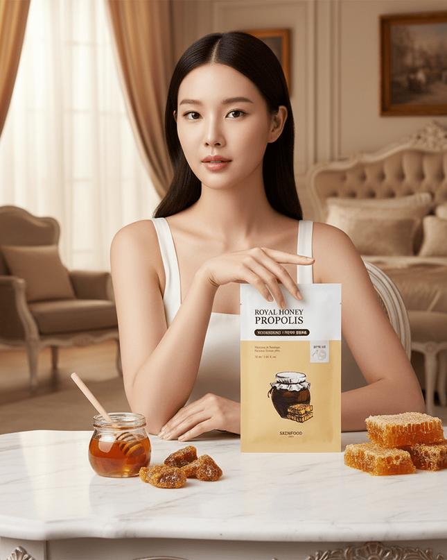 Honey Propolis Radiance Revival Mask - Ultimate Hydration Experience