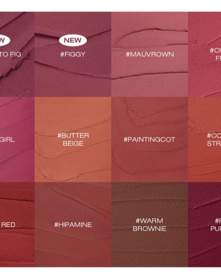 3CE Hazy Lip Clay 4g (12 Colors)