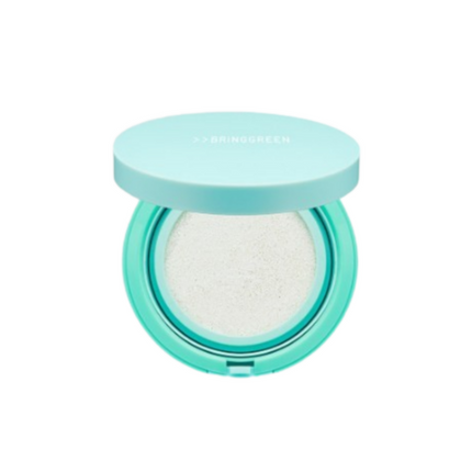 BringGreen Tea Tree Cica Tone Up Sun Cushion SPF 50 Plus PA Four Plus Four 15g - Très Elite