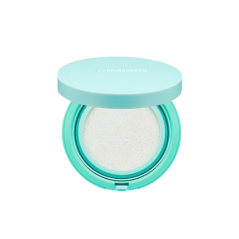BringGreen Tea Tree Cica Tone Up Sun Cushion SPF 50 Plus PA Four Plus Four 15g - Très Elite