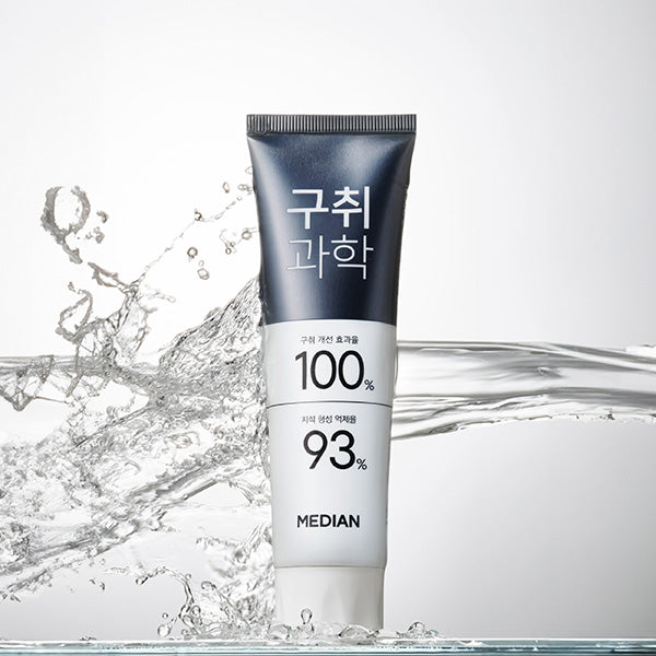 Median Halitosis Science Toothpaste Freezing Cool Mint 120g Pack of 3 - Très Elite