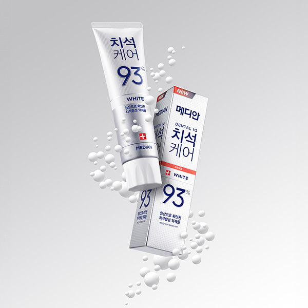 Median Tartar Control Toothpaste White 120g Pack of 3 Sodium Pyrophosphate - Très Elite