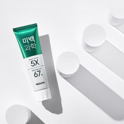 MEDIAN Whitening Science Toothpaste Plum Mint 100g*2- Très Elite- Très Elite