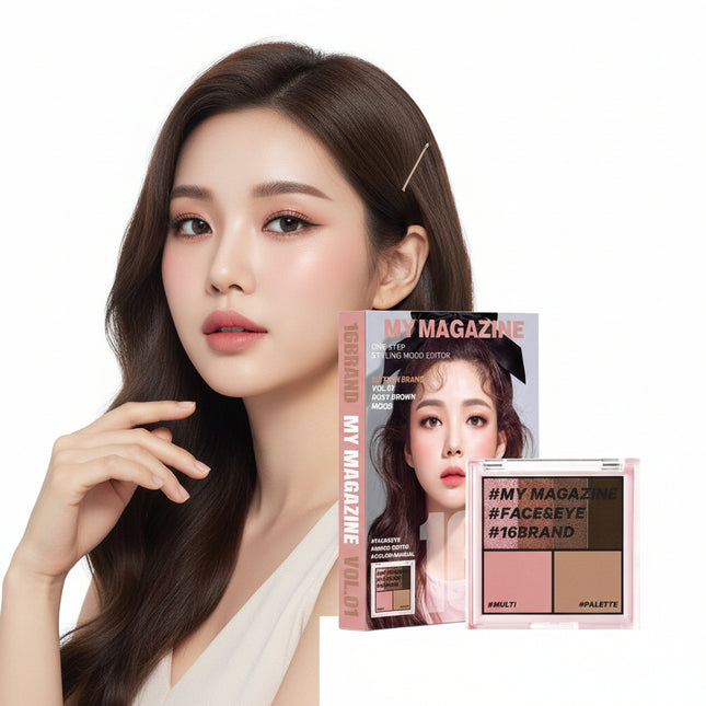 16BRAND My Magazine Shadow Palette 7.5g (10colors)