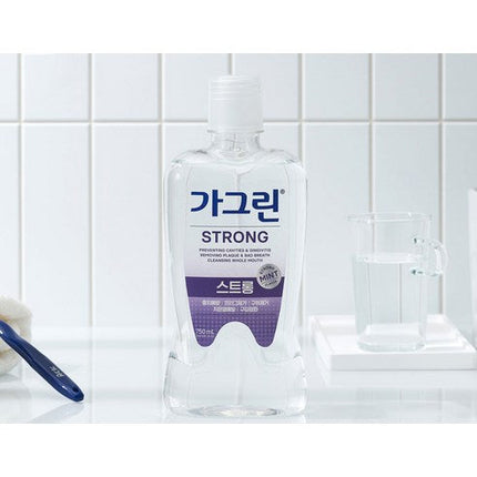 Gagreen Strong Mouthwash 750ml Prevents Gingivitis Removes Plaque Breath Fresh - Très Elite