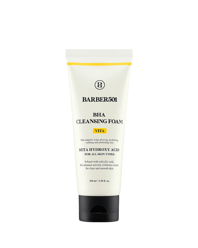 BARBER501 BHA Cleansing Foam 100ml #VITA