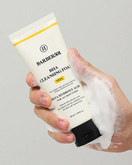 BARBER501 BHA Cleansing Foam 100ml #VITA