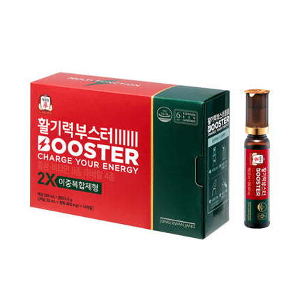 [Jung Kwan Jang] Hwal Gi Ruk Korean Red Ginseng Vital Tonic Liquid (20mL*14 bottles/Tablets400mg*14 tablets)